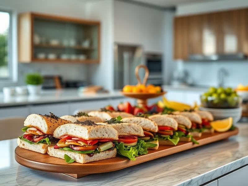 Refreshments spread provided at the training